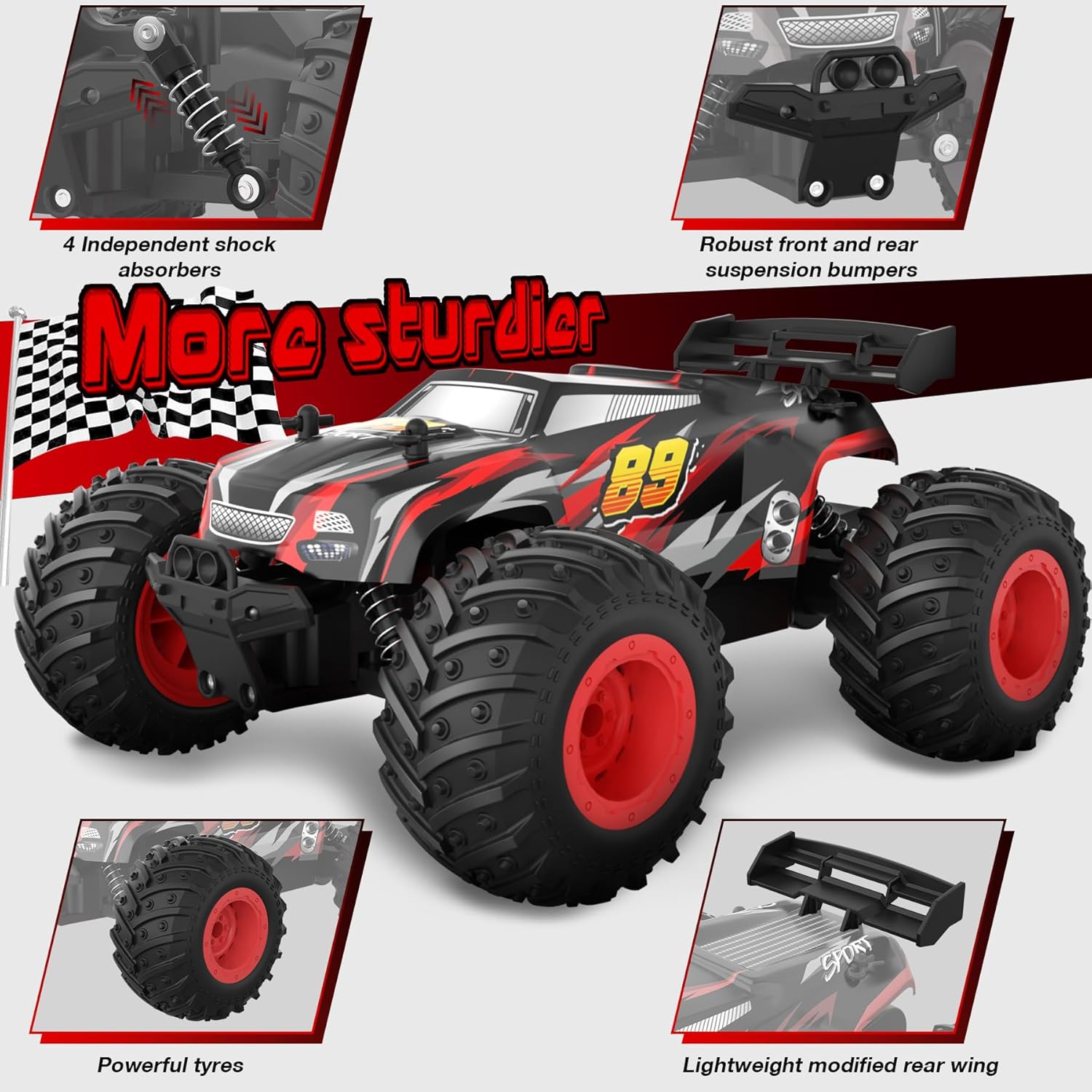 Fivejoy All Terrain Off-Road с дистанционно управление - Image 4