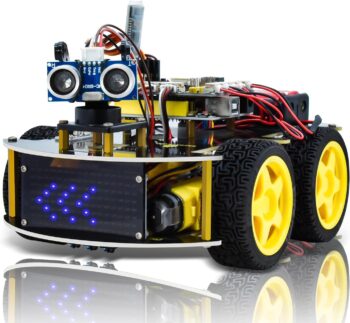 KEYESTUDIO Programmable Smart Car STEM Направи си сам робот кит с дистанционно управление