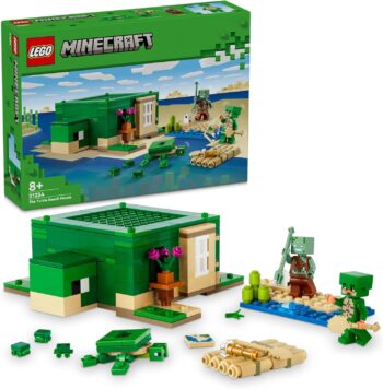 LEGO Minecraft - Къща на плажа на костенурките (21254)