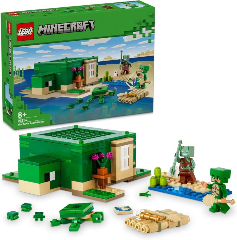 LEGO Minecraft - Къща на плажа на костенурките (21254)
