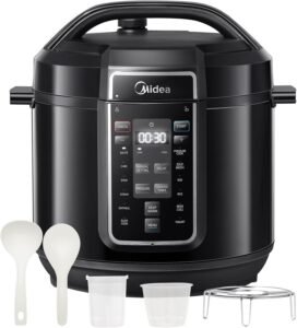Mултикукър под налягане Midea MPC802SAMK Pressure Cooker 9-in-1 7.6L