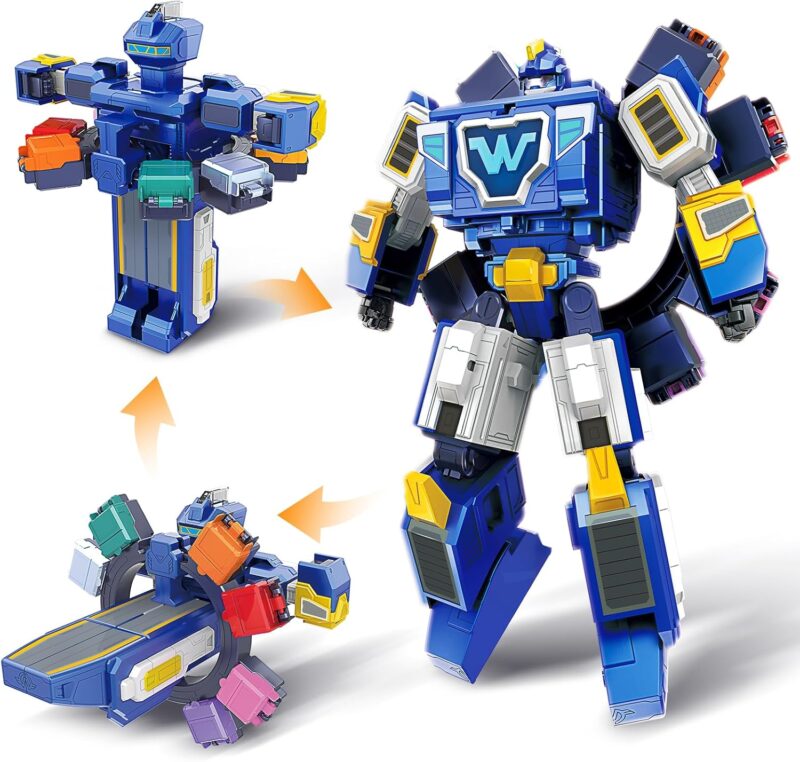 Super Wings 3-in-1 World Space Робот трансформиращ се Jett & Dizzy