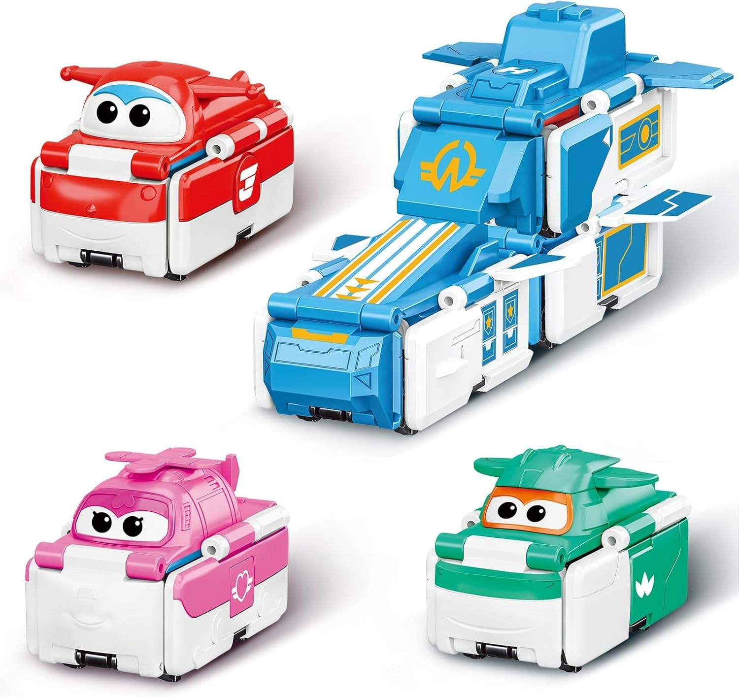 Super Wings Трансформиращ 3-in-1 Base & Reversible