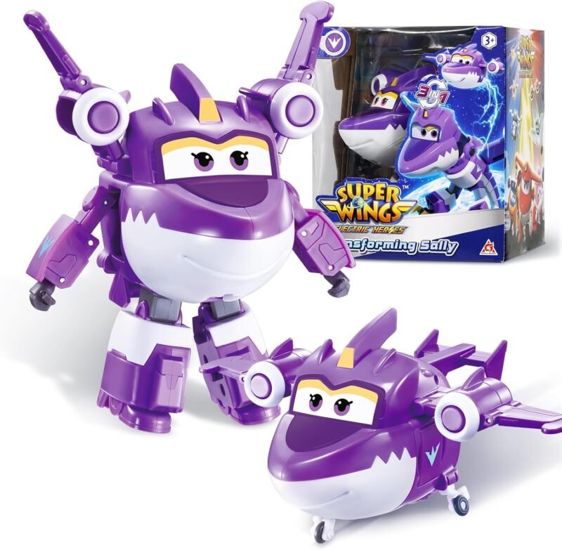 Super Wings Трансформиращ се Sally Electric Heroes
