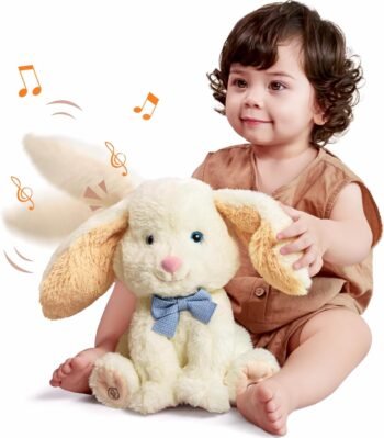TUMAMA – Плюшена играчка с музика зайче