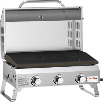Барбекю на газ Onlyfire Grillplatte Table Gas Grill