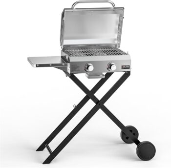 Барбекю на газ със стойка Onlyfire Grillrost Table Gas Grill