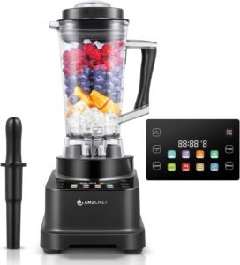 Блендер AMZCHEF 8-in-1 Multi Stand Auto-IQ, 2000W
