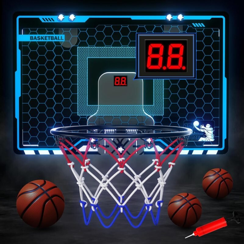Детски комплект баскетболен кош за стена Hot Bee Basketball Hoop