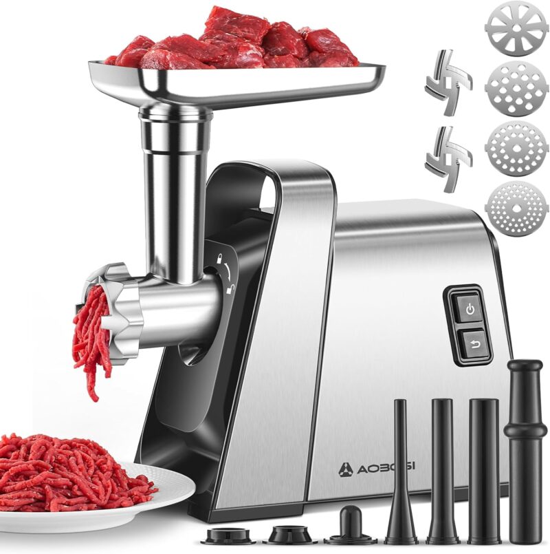 Електрическа Месомелачка AAOBOSI MGG-100 Electric Meat Grinder