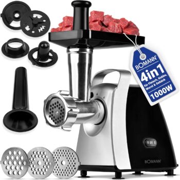 Електрическа Месомелачка Bomann FW-6067 Electric Meat Grinder