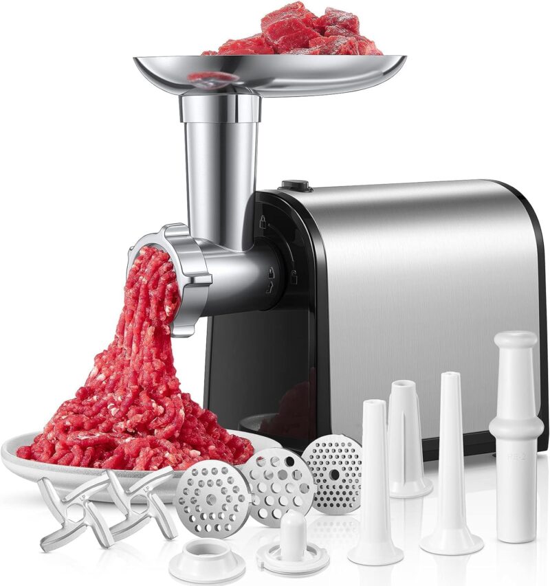 Електрическа Месомелачка FOHERE - 3 в 1 Electric Meat Grinder