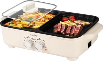 Електрическа тенджера и грил Food Party FPJ209 Hot Pot & BBQ Grill