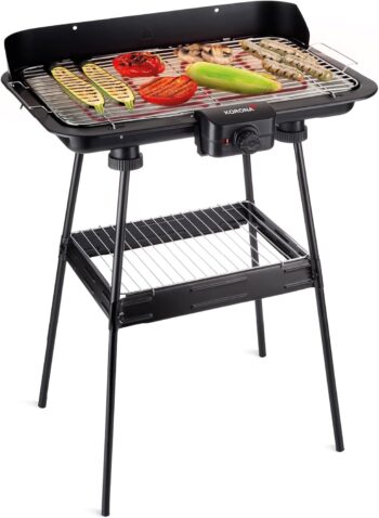 Електрически грил със стойка Korona 46221 Electric Standing Grill 2200W