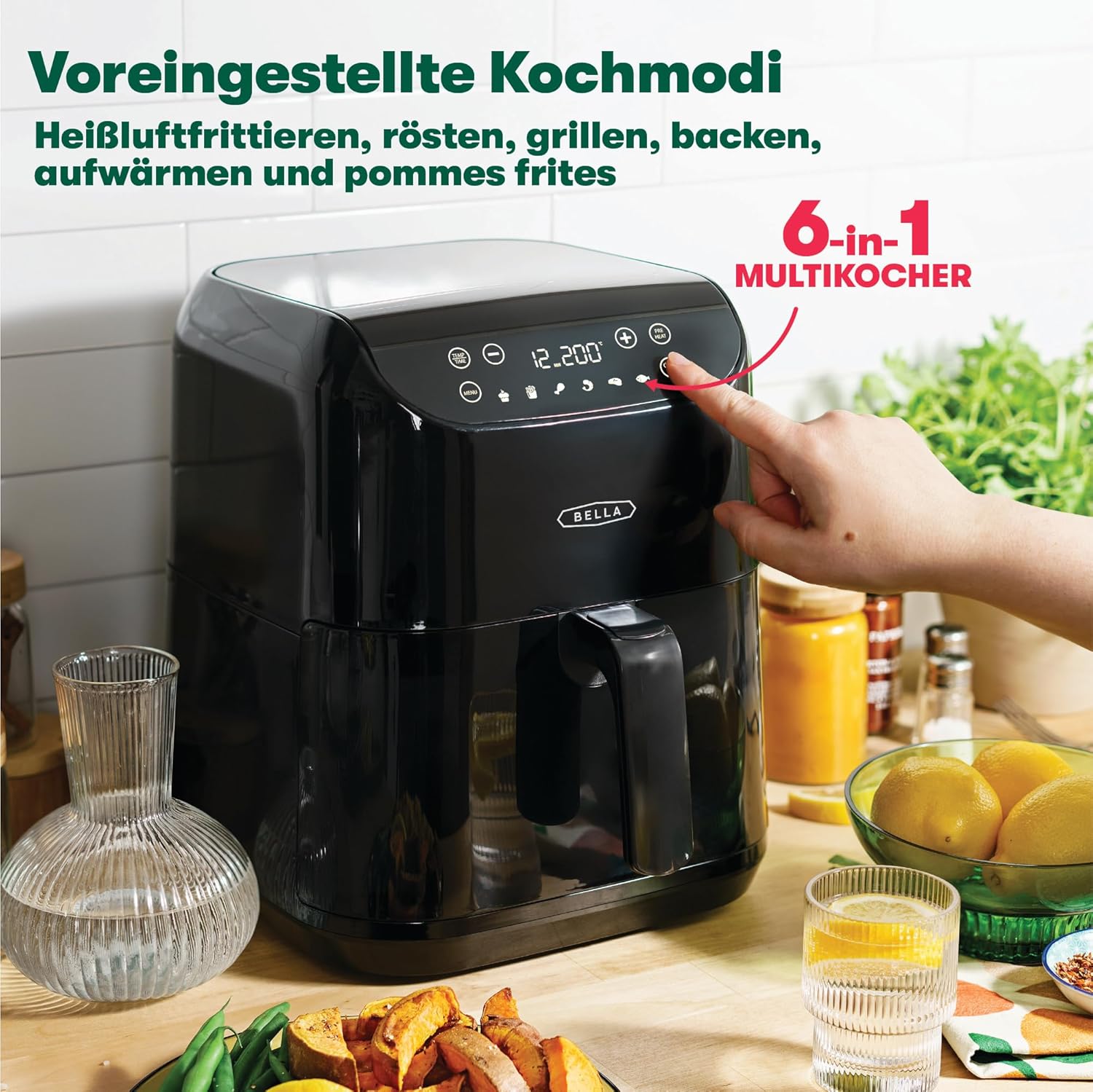 Еър Фрайър BELLA Hot Air Fryer 6L - Image 4