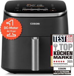 Еър Фрайър Cosori TurboBlaze CAF-DC601 Air Fryer 6L Black