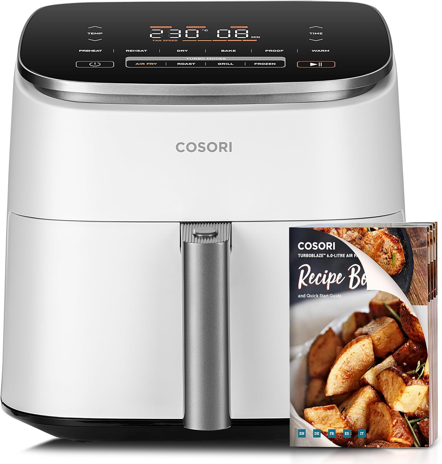 Еър Фрайър Cosori TurboBlaze CAF-DC601 Air Fryer 6L White