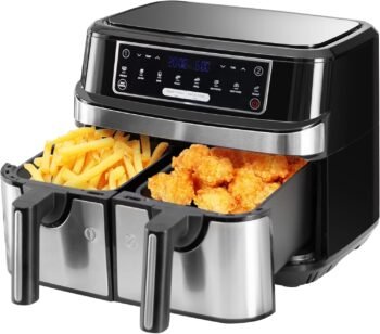 Еър Фрайър Emphsism KDF-5512DT Dual Zone Hot Air Fryer 9L