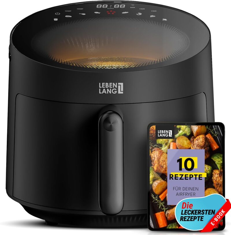 Еър Фрайър LEBENLANG Hot Air Fryer 5L