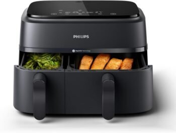 Еър Фрайър Philips NA350 Airfryer 3000 Series Dual Zone Hot Air Fryer 9L