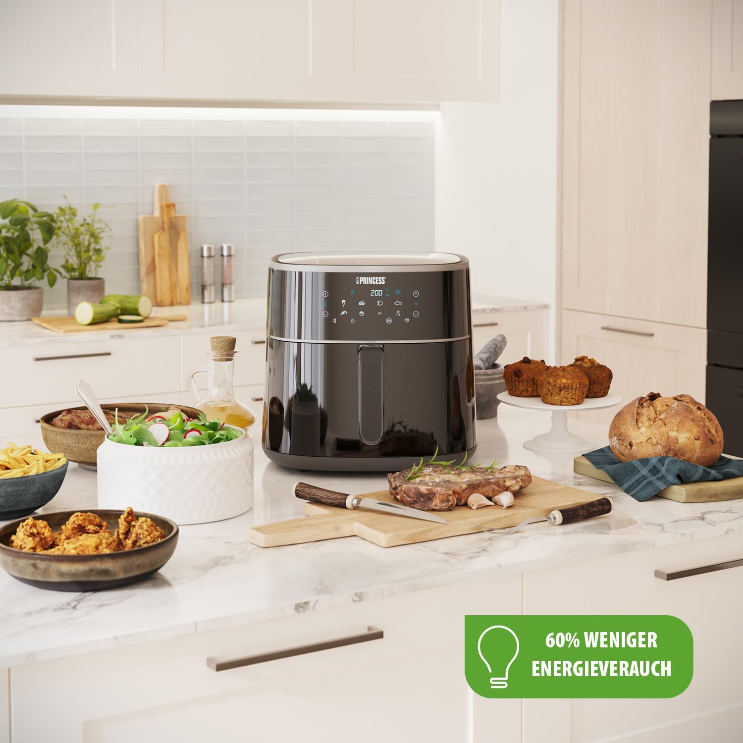 Еър Фрайър Princess Hot Air Fryer 6L - 182244 - Image 2