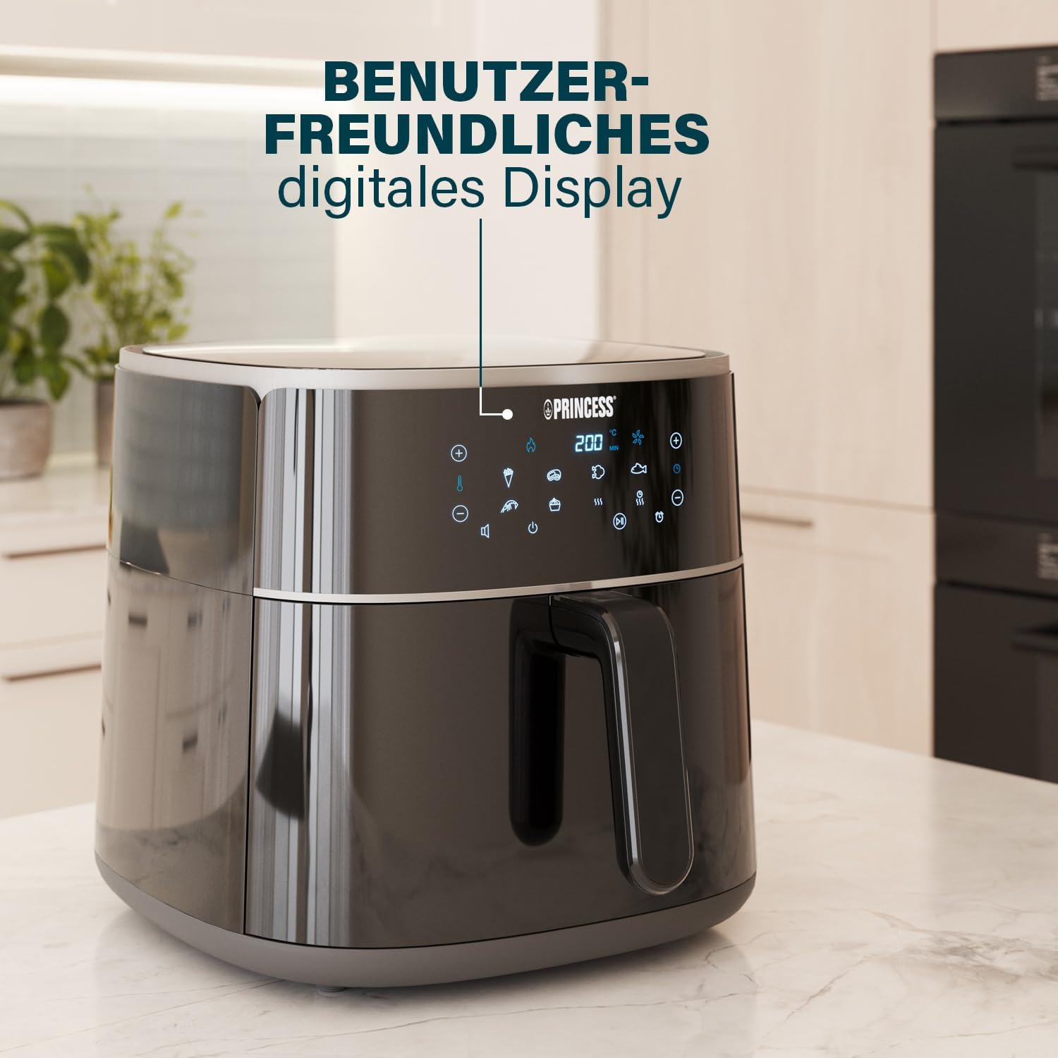 Еър Фрайър Princess Hot Air Fryer 6L - 182244 - Image 5