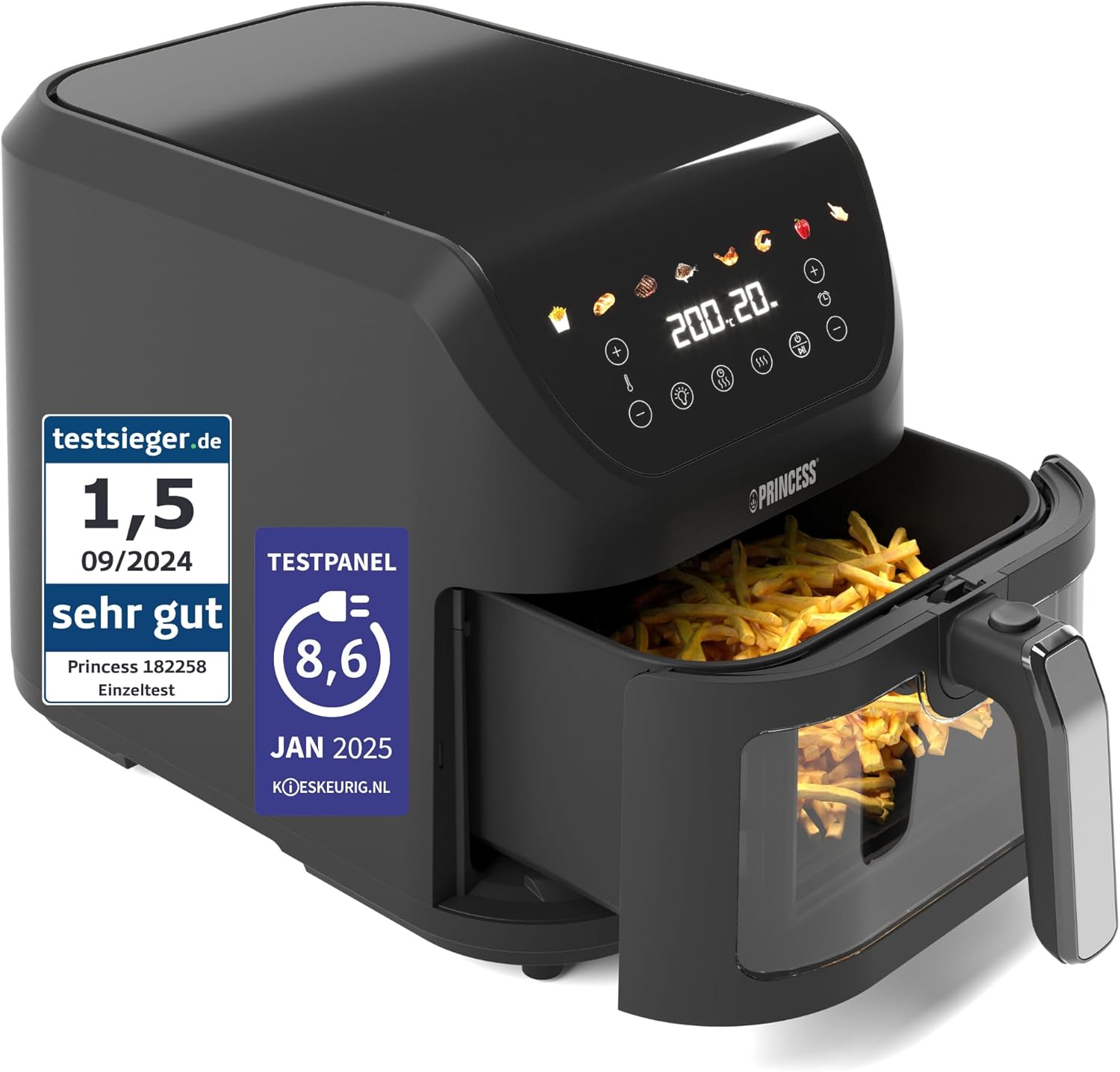 Еър Фрайър Princess SlimFry Hot Air Fryer 8L - 182258