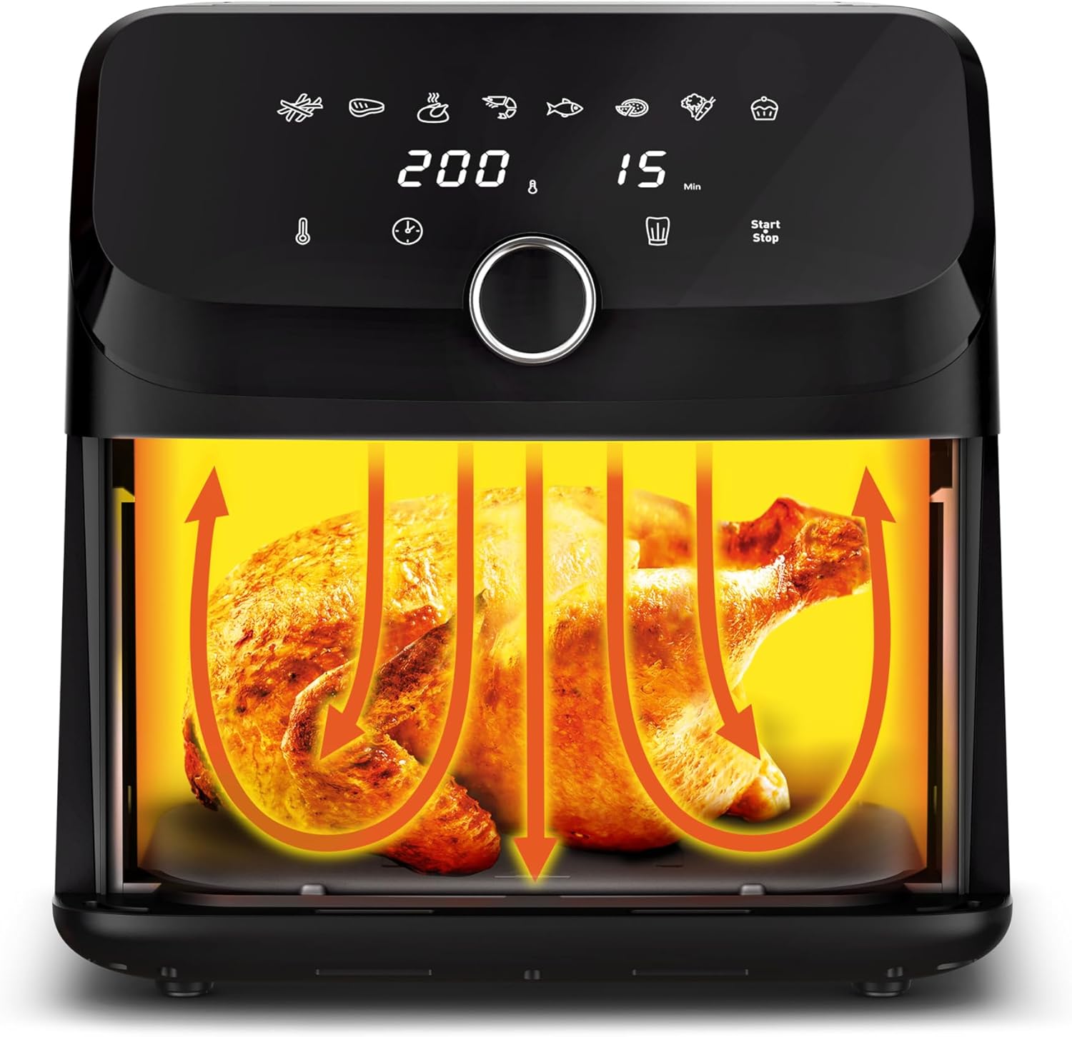 Еър Фрайър Tefal EY8558E0 Easy Fry Mega Hot Air Fryer 7.5L - Image 3