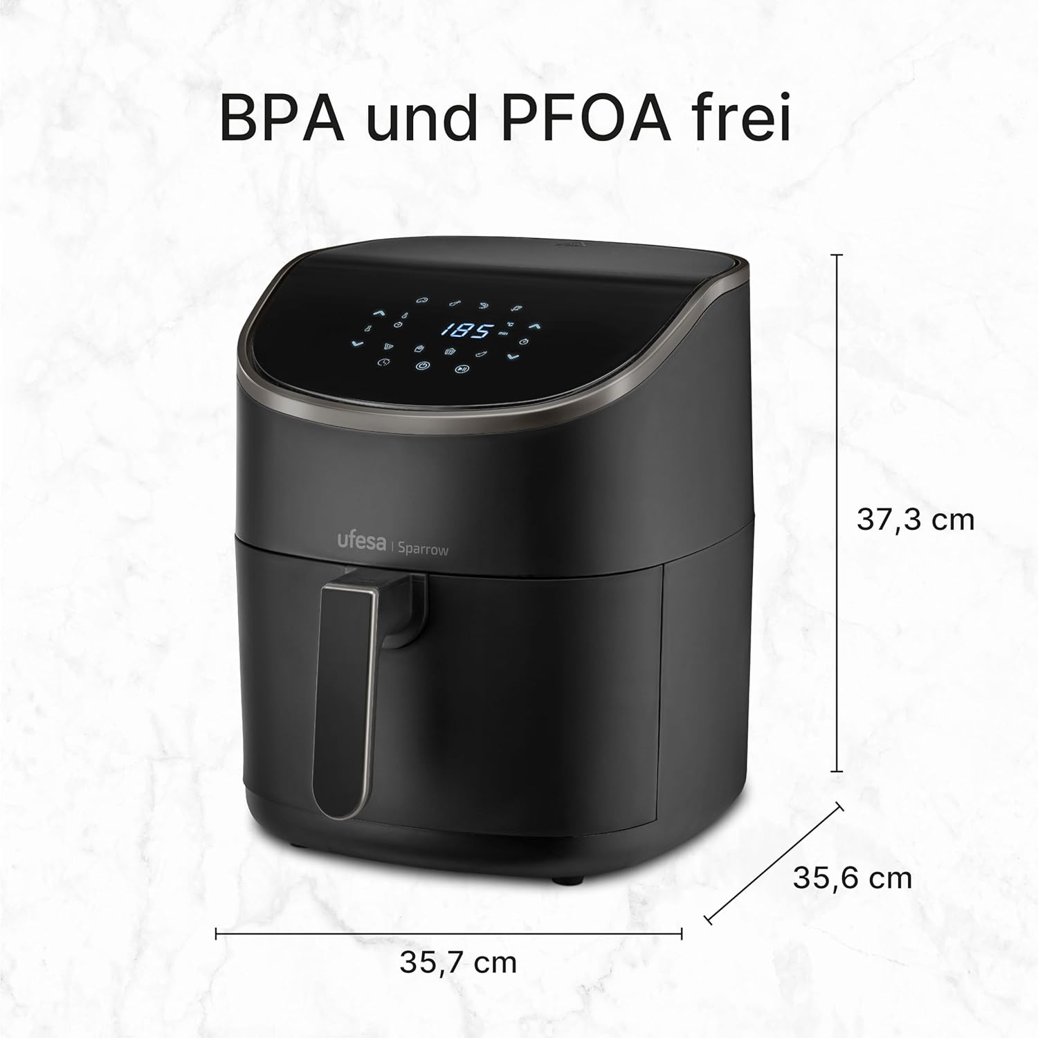 Еър Фрайър Ufesa Sparrow Hot Air Fryer 6L - Image 4