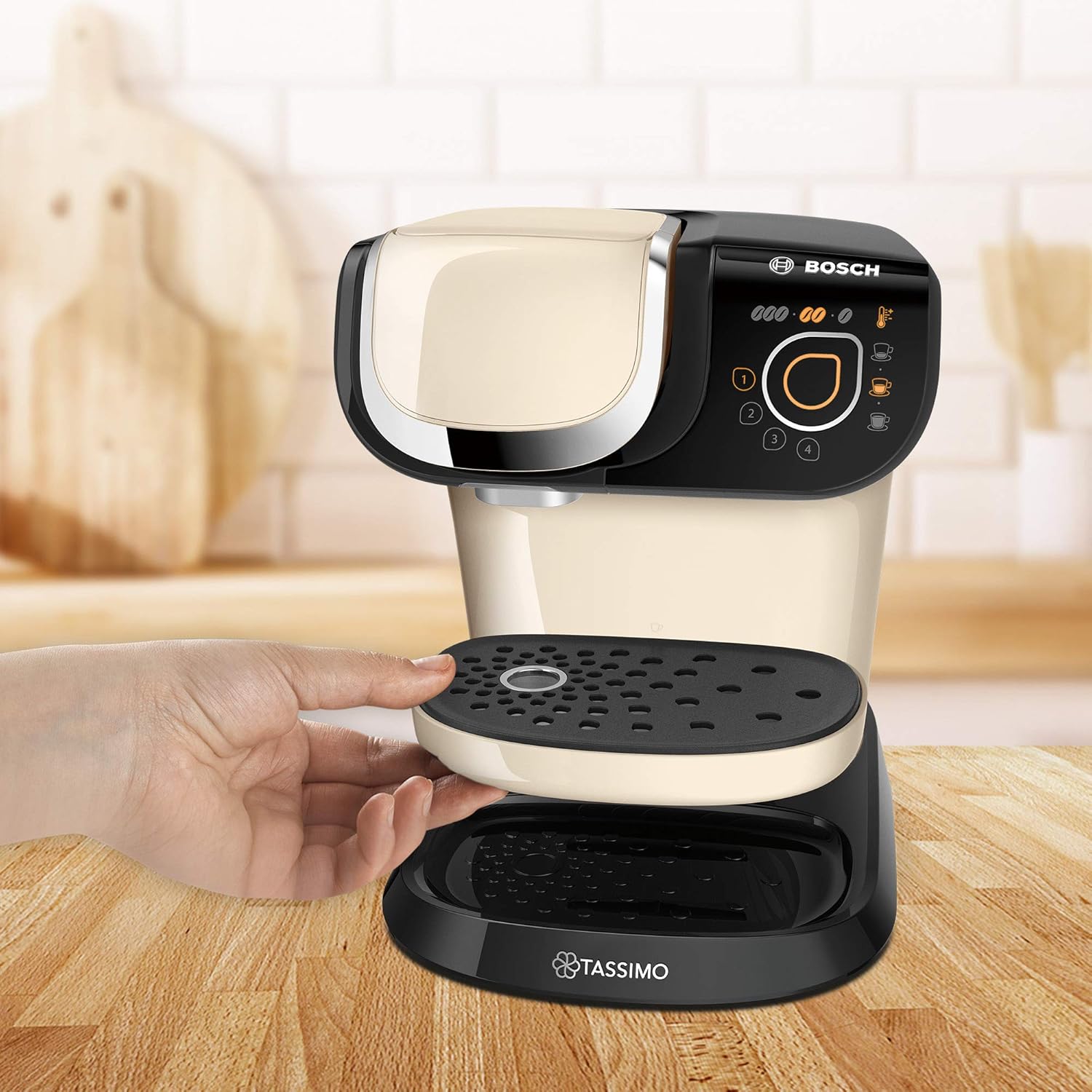 Кафемашина с капсули Bosch Tassimo My Way TAS6507 Capsule Machine Cream - Image 6
