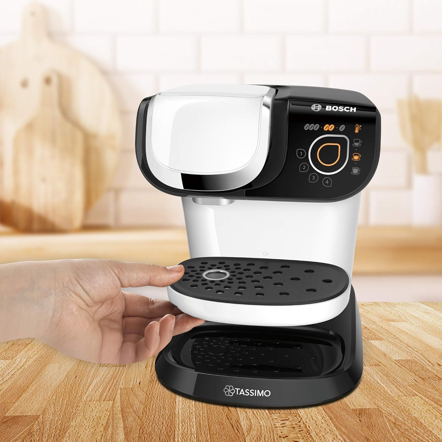 Кафемашина с капсули Bosch Tassimo My Way TAS6507 Capsule Machine White - Image 6