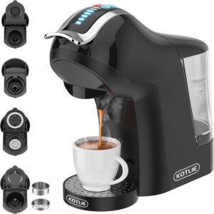 Кафемашина с капсули KOTLIE EM-308A 5-in-1 Capsule Machine Black