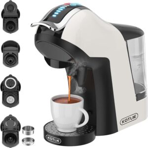 Кафемашина с капсули KOTLIE EM-308A 5-in-1 Capsule Machine White