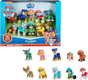 Комплект Paw Patrol Action Pack Pups 10 колекционерски фигурки