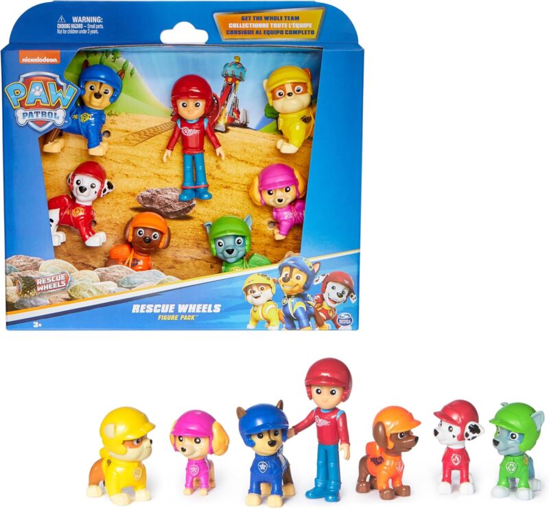 Комплект Paw Patrol Rescue Wheels 7 колекционерски фигурки