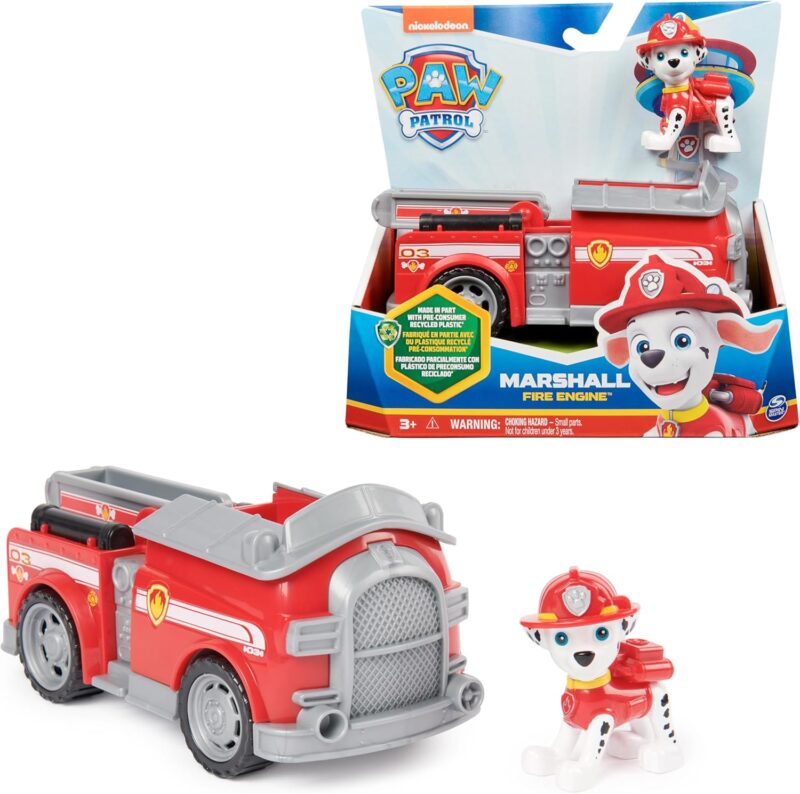 Комплект Paw Patrol Пожарна кола и Marshall