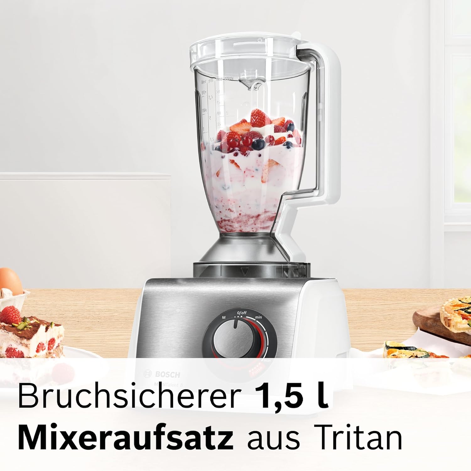 Кухненски робот Bosch MultiTalent 8 Food Processor 3.9L - Image 5