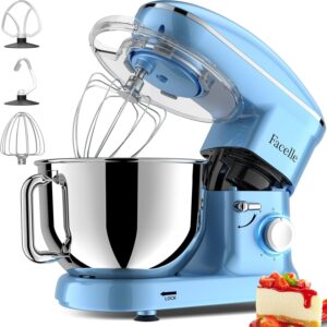 Кухненски робот Facelle SM-1519U 3 в 1 Food Processor 6.2L Blue