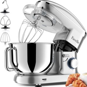 Кухненски робот Facelle SM-1519U 3 в 1 Food Processor 6.2L Silver