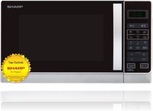 Микровълнова с грил Sharp R-642 20L Silver