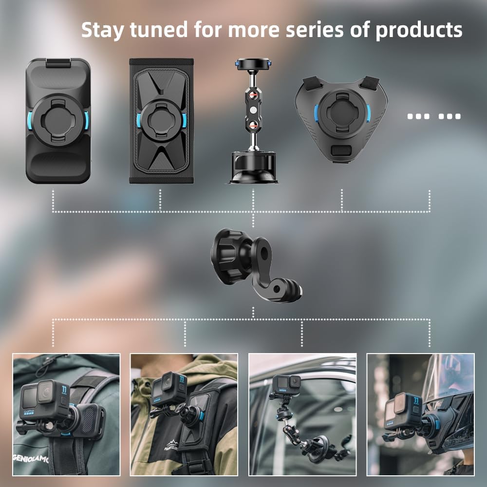 Ремък за раница SUREWO Магнитна Универсална за GoPro & DJI Osmo - Image 2