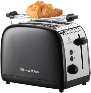 Тостер Russell Hobbs Toaster Colours Plus 6 нива 2 слота за тост Black