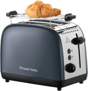 Тостер Russell Hobbs Toaster Colours Plus 6 нива 2 слота за тост Grey