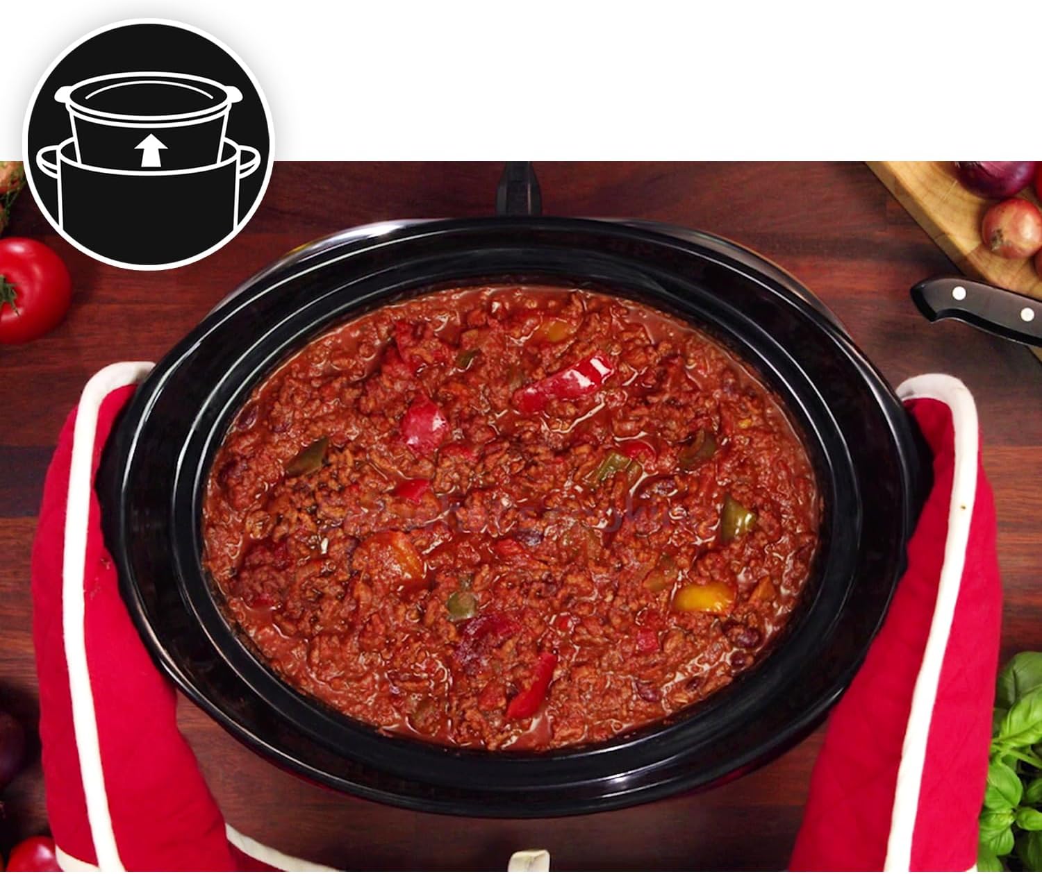 Уред за бавно готвене CrockPot SCCPBPP605 Slow Cooker, 5.7L - Image 4