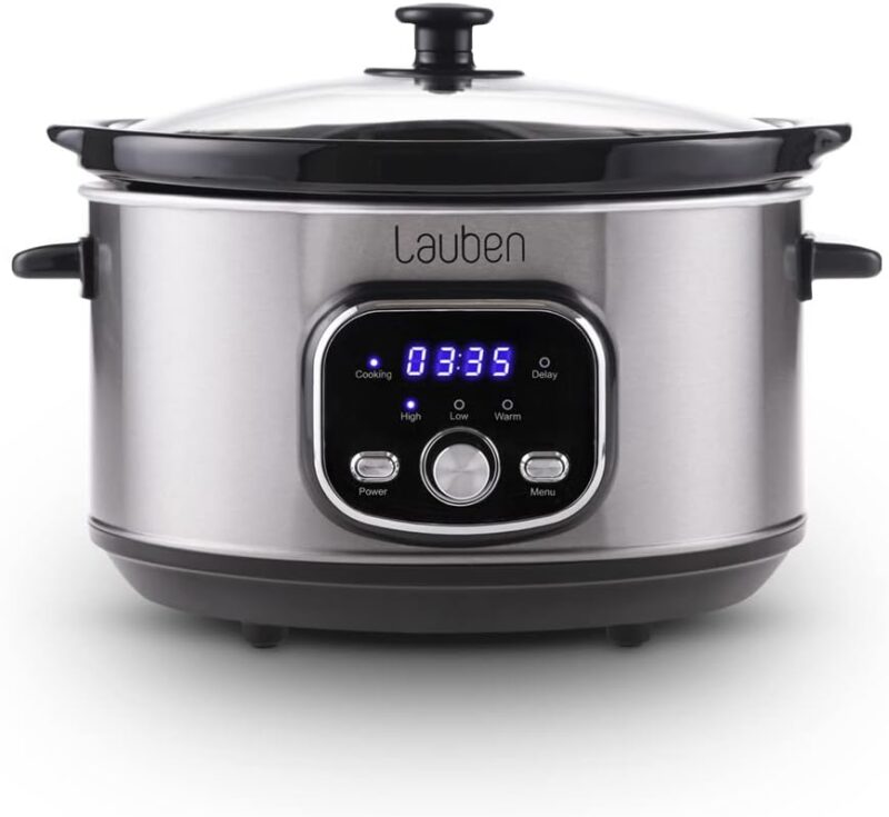 Уред за бавно готвене Lauben 3500SB Slow Cooker, 3.5L