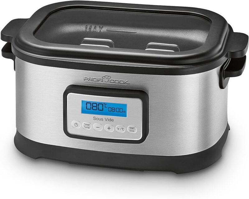 Уред за бавно готвене Profi Cook SV-1112 Slow Cooker & Vacuum 8.5L