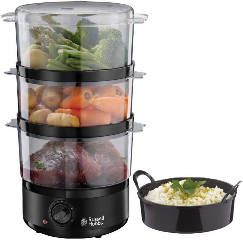 Уред за готвене на пара Russell Hobbs Electric Steamer 7L