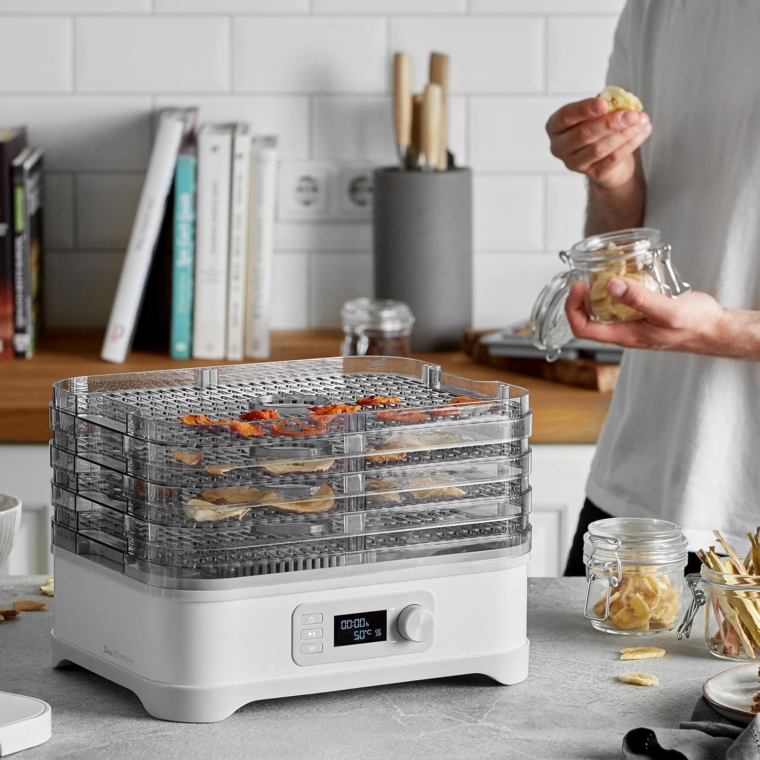 Уред за сушене на храна Springlane Dora Dehydrator Meat & Herbs 400W - Image 3