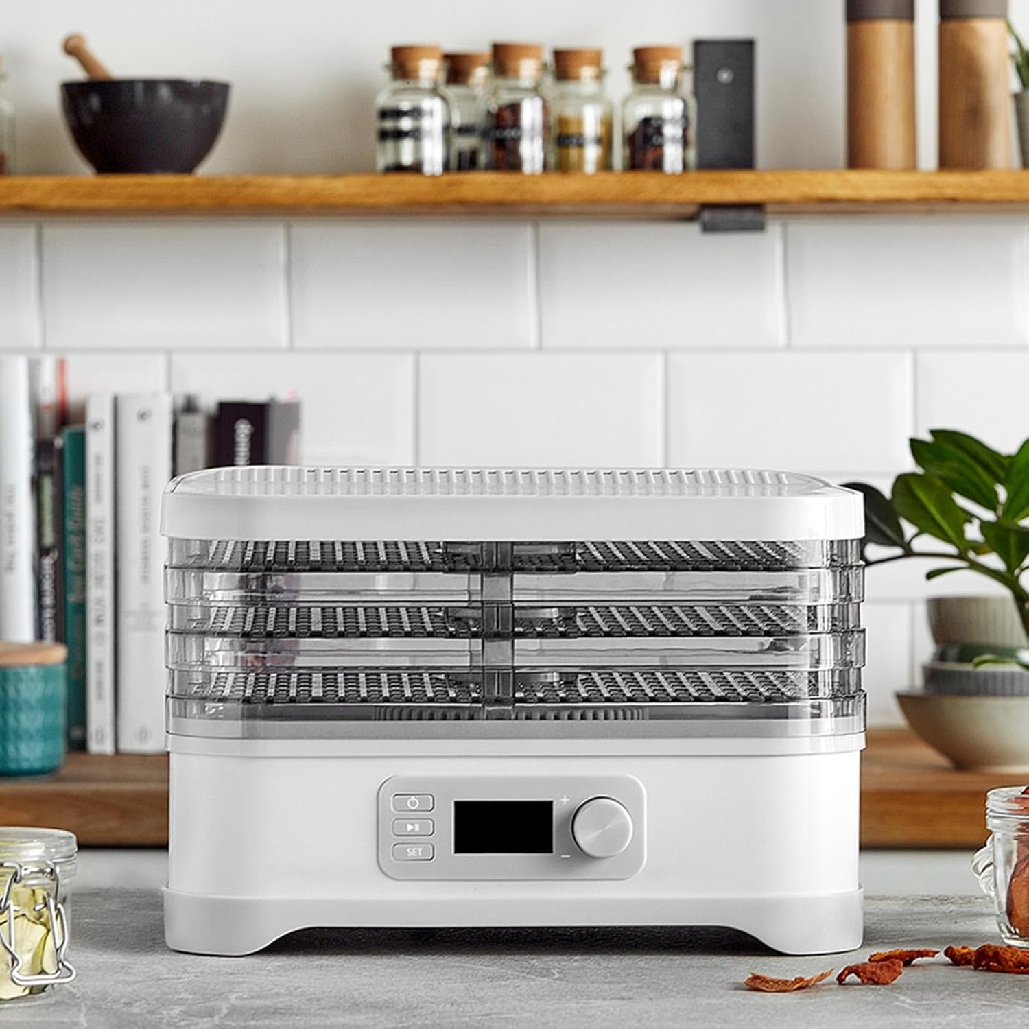 Уред за сушене на храна Springlane Dora Dehydrator Meat & Herbs 400W - Image 4