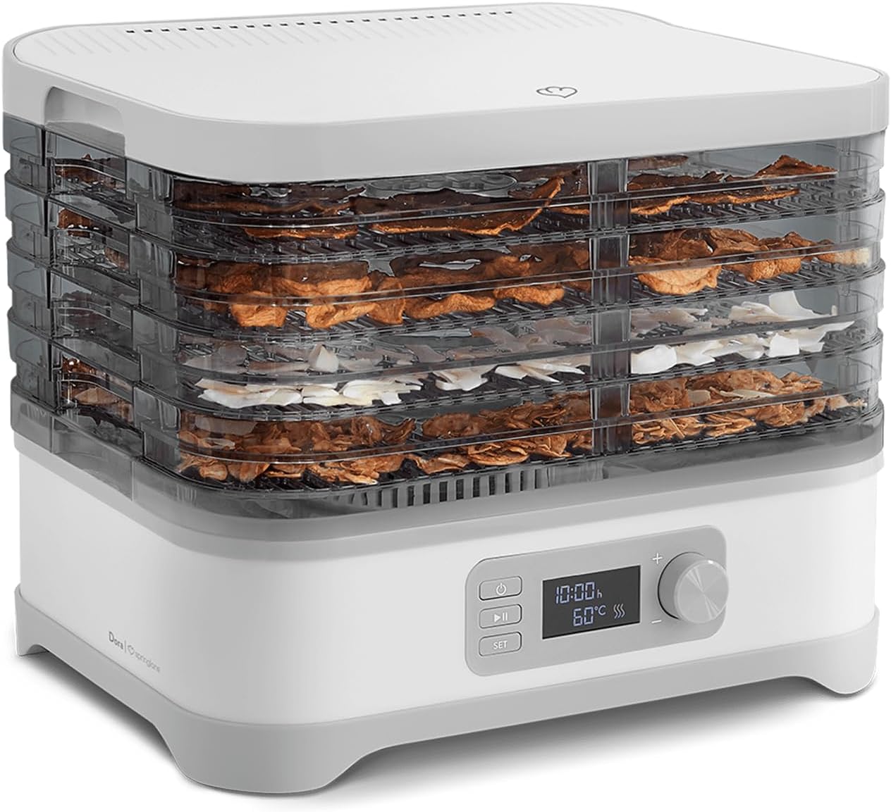 Уред за сушене на храна Springlane Dora Dehydrator Meat & Herbs 400W